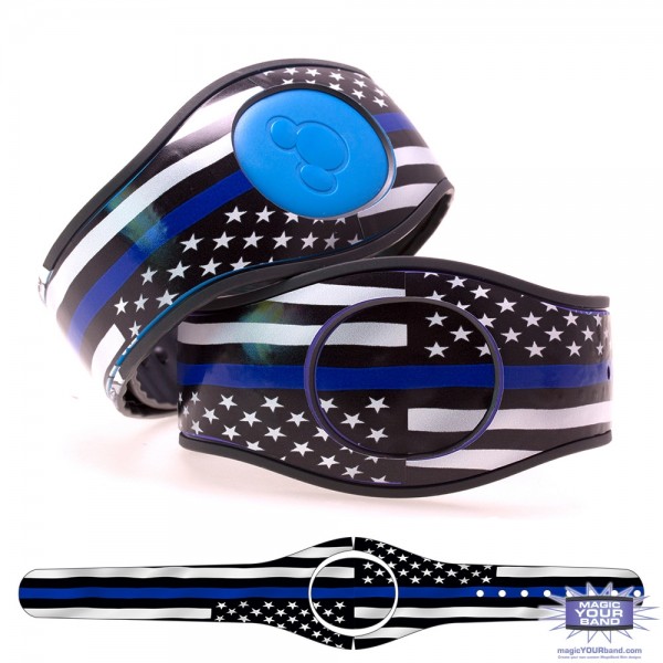 thin blue line fitbit band
