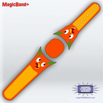 Orange Bird (Character) MagicBand+ Skin