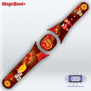 Chinese Themed MagicBand+ Skin