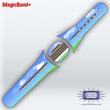Toothpaste Wall MagicBand+ Skin