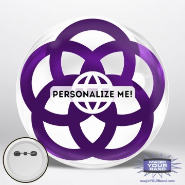 Epcot Icon (Purple) Button