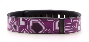 Techno Purple Fitbit Flex Skin