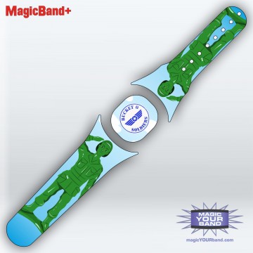 Green Toy Soldier MagicBand+ Skin