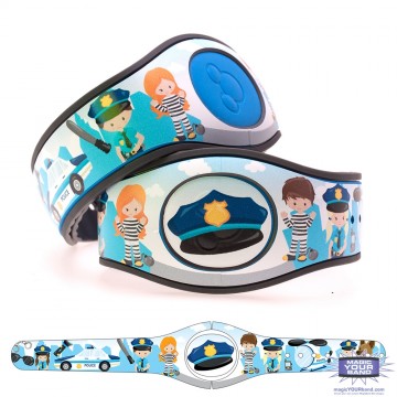 Police Officer Themed MagicBand 2 Skin