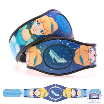 Fairytale Princess in Blue (Character) MagicBand 2 Skin