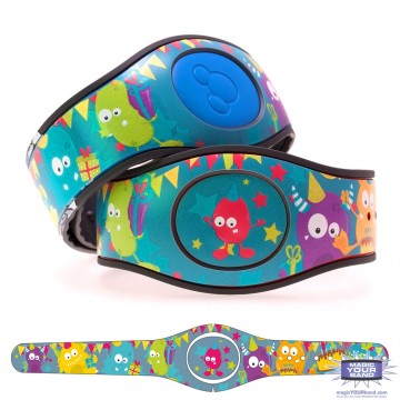 Monster Party MagicBand 2 Skin