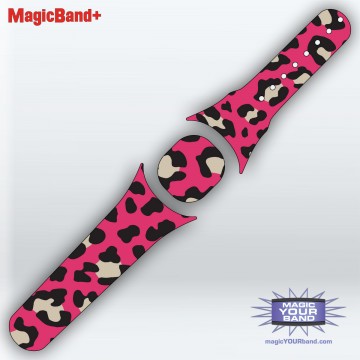 Leopard Print (Pink) MagicBand+ Skin