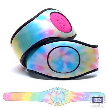Pastel Tie Dyed MagicBand 2 Skin