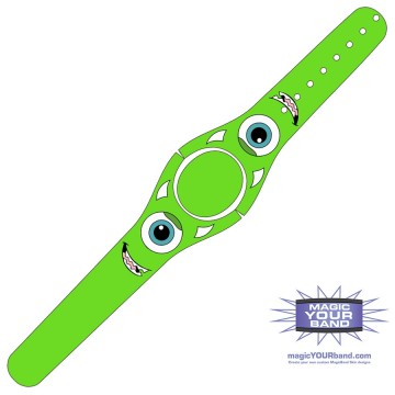 One-eyed Monster MagicBand 2 Skin