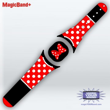 Mrs Mouse (Red) MagicBand+ Skin