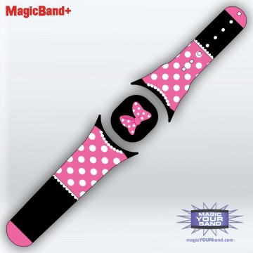 Mrs Mouse (Pink) MagicBand+ Skin