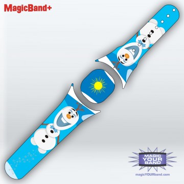 Magical Snowman MagicBand+ Skin