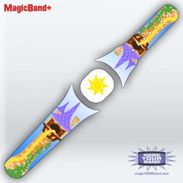 Fairytale Tower MagicBand+ Skin