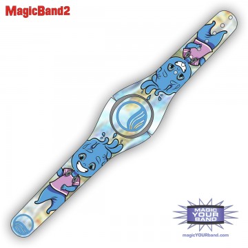 Water Element Character MagicBand 2 Skin