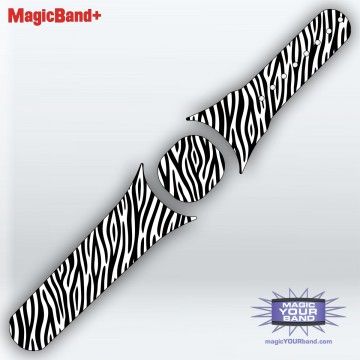 Zebra Print MagicBand+ Skin